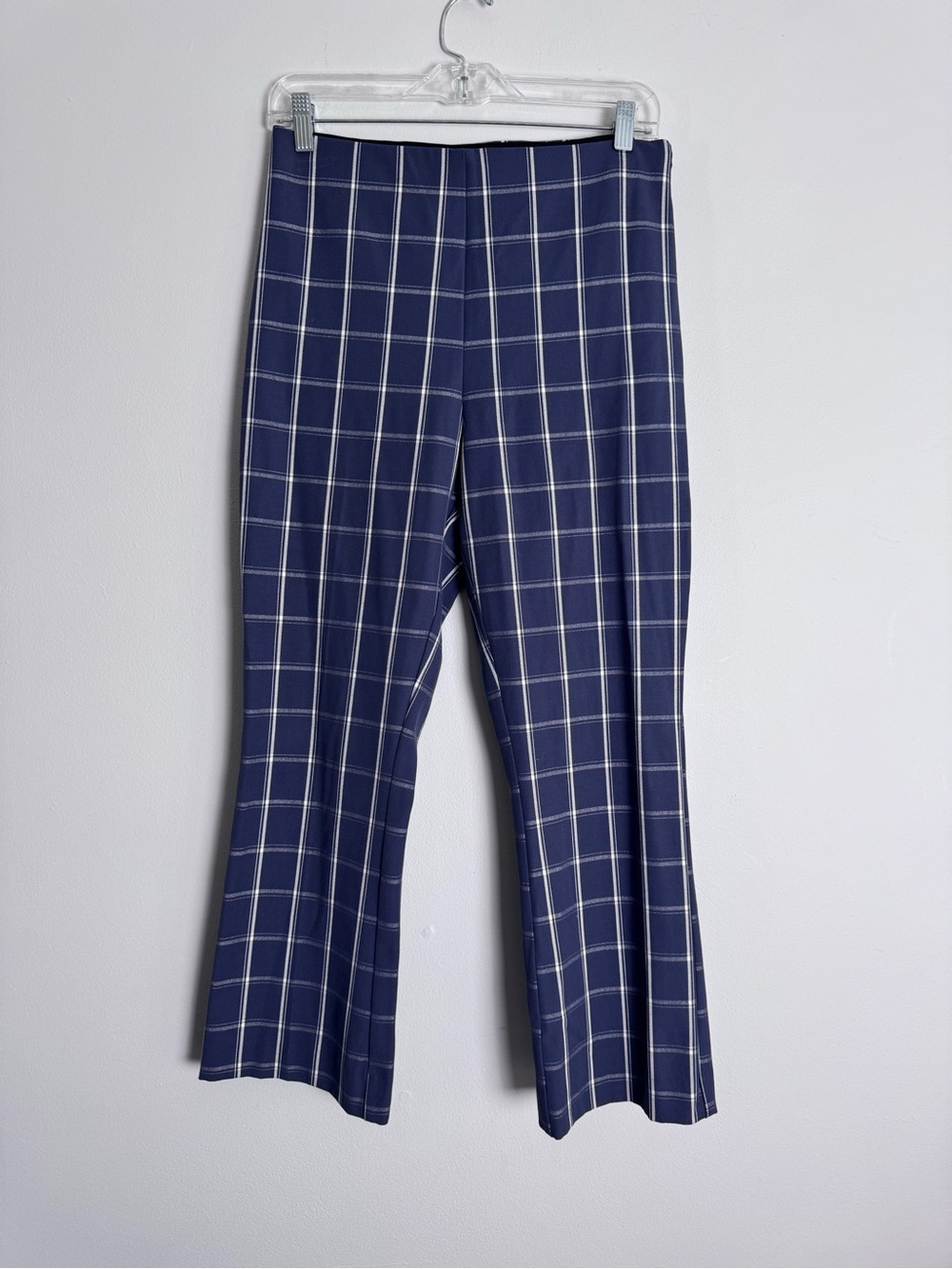 A New Day pants 8 plaid blue trousers